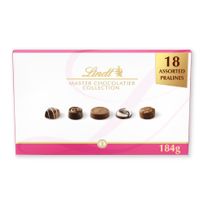 Buy Lindt Master Chocolatier Collection chocolate Box 184g