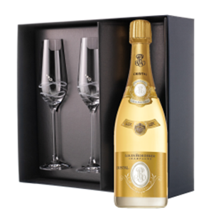 Buy Louis Roederer Cristal Vintage 2015 Brut 75cl And Diamante Venezia Flute Set Gift Box