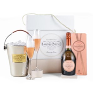 Buy Laurent Perrier Cuvee Rose, Flutes & Ice Bucket Gift Set