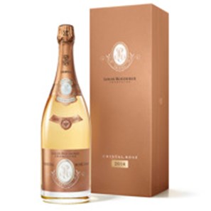 Buy Magnum of Louis Roederer Cristal Rose 2013/14 Champagne 150cl