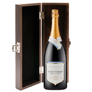 Buy Magnum Of Nyetimber Classic Cuvee 150cl in Elm Wood Gift Box