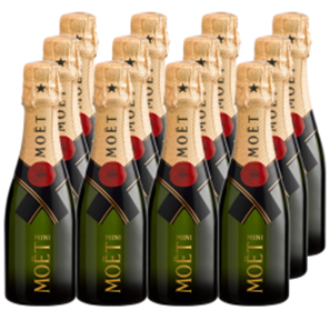 Buy Mini Moet Brut Champagne 20cl Case of 12