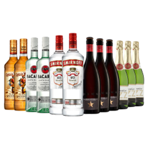 Buy Spirits & Beer Party Pack 12 x 70cl