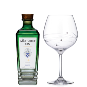 Buy The Aberturret Gin 70cl And Single Gin and Tonic Spiral Copa Glass