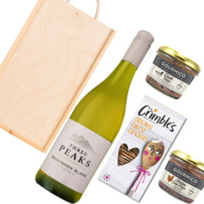 Buy Three Peaks Sauvignon Blanc 75cl White Wine And Pate Gift Box