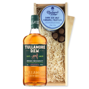 Buy Tullamore Dew Blended Irish Whiskey 70cl And Dark Sea Salt Charbonnel Chocolates Box