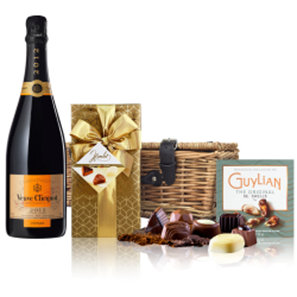 Buy Veuve Clicquot Vintage 2015 Champagne 75cl And Chocolates Hamper