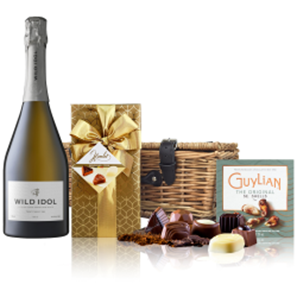 Buy Wild Idol Alcohol Free Sparkling White 75cl And Chocolates Hamper