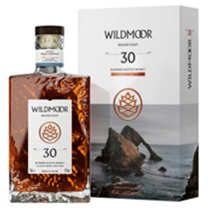 Buy Wildmoor 30 year old Rugged Coast Blended Scotch Whisky 70cl